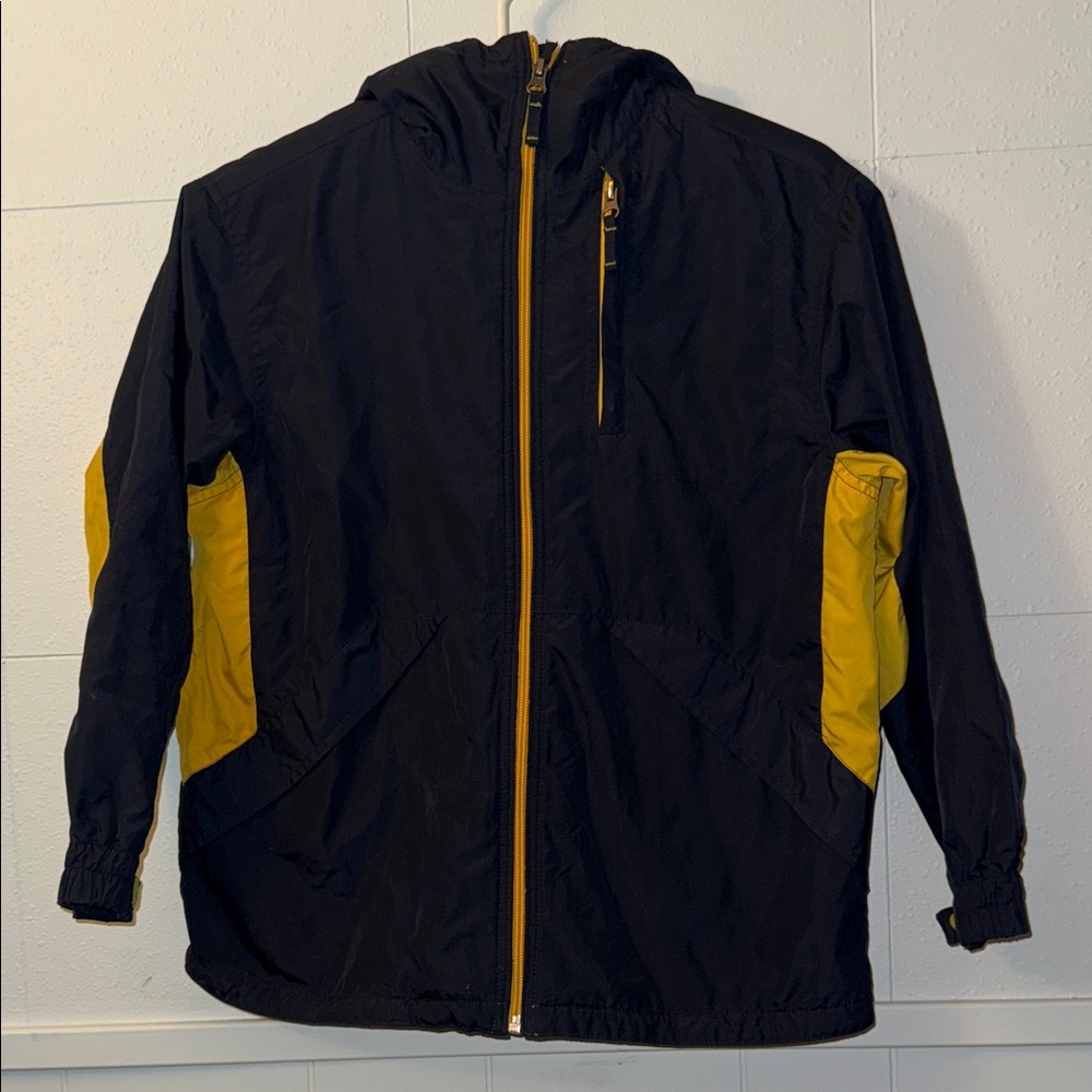 GAP Kids Black and Yellow Raincoat